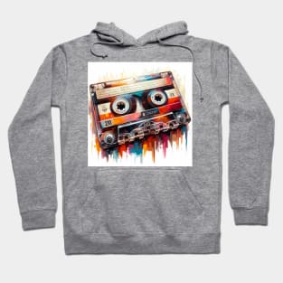 Retro music cassette Hoodie